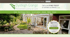 Desktop Screenshot of dystleghgrange.co.uk